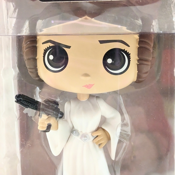 Funko Pop Star Wars 6037 - Figurine Slave Leia Bobblehead